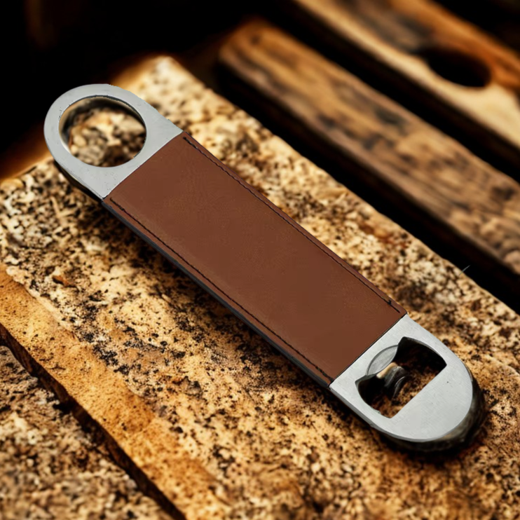 Leatherette Bottle Opener